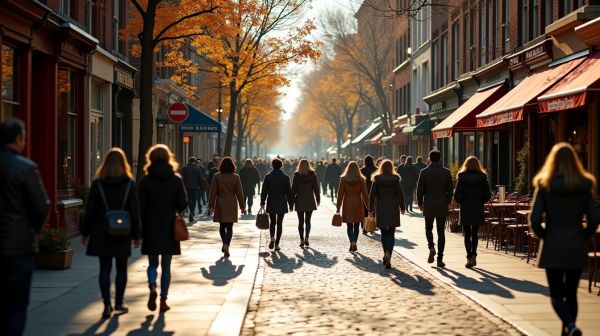 Avenue du Mont-Royal et rue Saint-Denis : le cœur commercial du Plateau