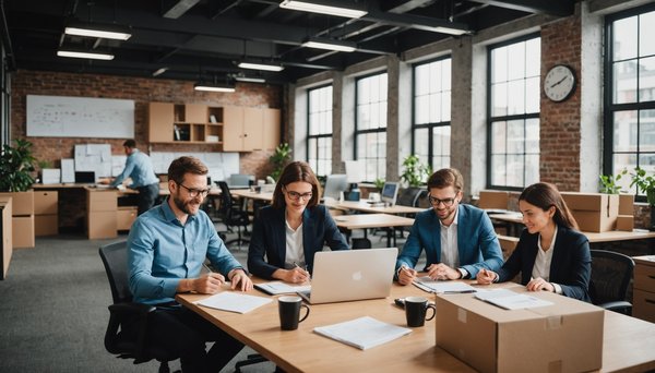 Comment rester productif pendant la relocalisation d'entreprise?